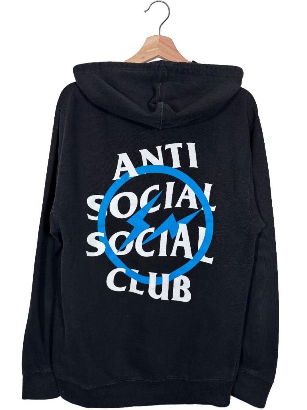 Anti Social Social Club x Fragment "Precious Petals" Hoodie Black men's size M